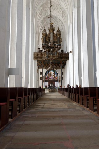 Pologne -  Gdansk - Eglise Sainte Marie