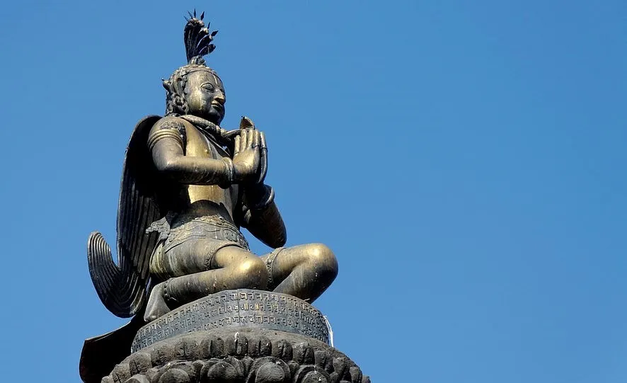 Bhaktapur, Garuda Figure