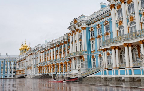 Saint-Pétersbourg - Le palais de Catherine la Grande